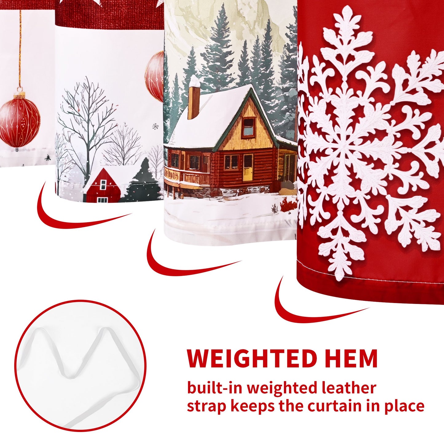Ikfashoni-Christmas-Shower-Curtain-Buffalo-Plaid-Christmas-Tree-Bathroom-Curtain-with-12-Hooks-70-X69/17330758490