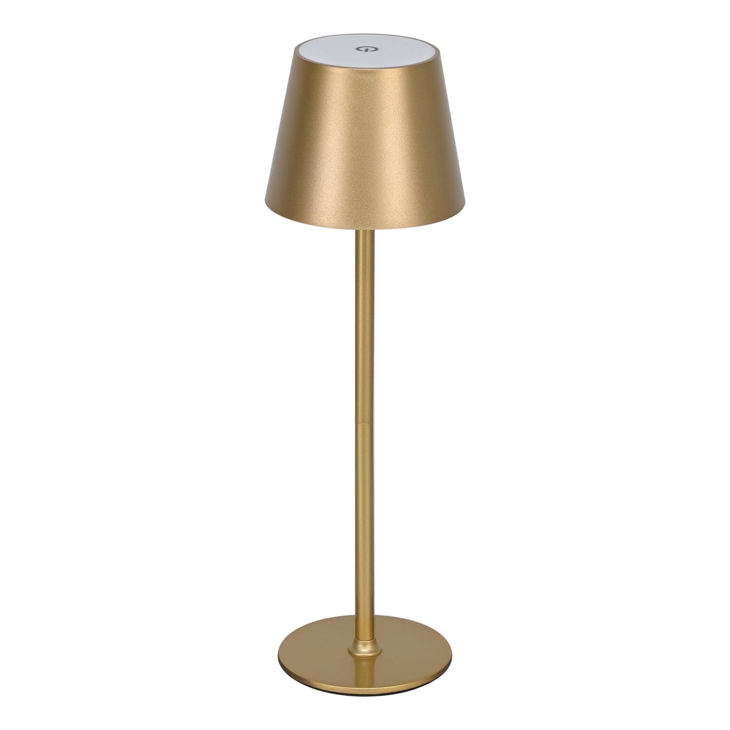 Ikfashoni Cordless Rechargeable 15" Table Lamps, 3 Levels Brightness Desk Lamp for Bedroom Office, Cream White